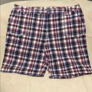 Plaid shorts